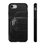 Black F150 Raptor Truck Studio Front Tough Phone Case