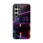 GTO Rainy Neon Arcade Tough Phone Case for Muscle Car Enthusiasts