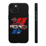 VintageDatsun 510 Racing Stripe JDM Tough Phone Case Cover Gift