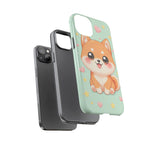 Shiba Inu Kawaii Chibi Smile Pet Dog Art Tough Phone Case