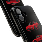 Red MR2 JDM Sports Car Phone Case Tough Multi View
