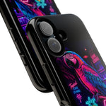 Neon Parrot Cocktails phone case | Tough Cases
