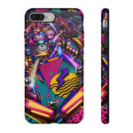 Neon 80s Pinball Pattern phone case | Tough Cases