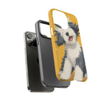 Sheepdog Hair Flip Phone Case Funny Dog Lover Gift
