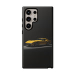 Yellow C3 Stingray Classic Muscle Car Art Tough Phone Case