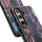 Lofi Anime Rain Street Art Tough Phone Case