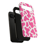 Pink Cow Print Tough Case | Phone Protective Hard cover