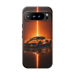Z06 C8 Phone Case, Orange Racing Livery Studio Cover
