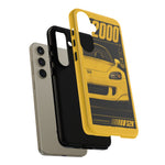 S2000 Spa Yellow Retro 90s JDM Car Tough Phone Case