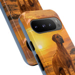 Rhodesian Ridgeback African Savanna Art Tough Phone Case