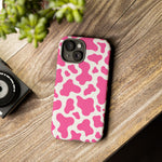 Pink Cow Print Tough Case | Phone Protective Hard cover