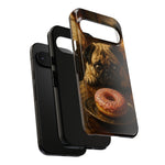 Pug Donut Dilemma Tough Phone Case