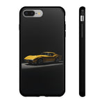 Yellow C3 Stingray Classic Muscle Car Art Tough Phone Case