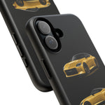Gold Fairlady Z Classic Sports Car Tough Phone Case - 3 View