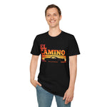 El Camino Retro Sunset Car T-Shirt Classic Utility Graphic Tee