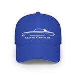 Monte Carlo SS Hat 1970 Classic Muscle Car Silhouette Cap