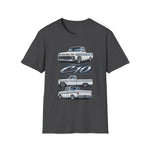1964 C10 Custom Pickup T-Shirt | Vintage Chevy Truck Illustration