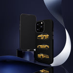 Gold Fairlady Z Classic Sports Car Tough Phone Case - 3 View