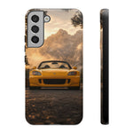 S2000 Phone Case, Yellow JDM Roadster Foggy Mountain Pass Cover