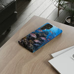 Snapper Reef Phone Case, Sunlit School Ocean Fishing Tough Cover