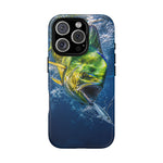 Mahi Mahi Phone Case, Saltwater Fishing Strike Tough Cover for Men