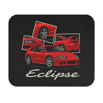 Mitsubishi Eclipse Mouse Pad Red JDM Sports Car Design