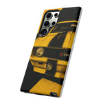 Z28 Yellow Camaro Retro Poster Tough Phone Case