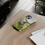 Playful Dog in Meadow Great Dane phone case | Puppy Art Tough Cover