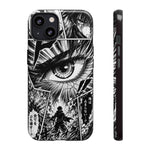 Manga Speed Lines Art Tough Phone Case