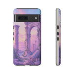 Roman Ruins Pastel Sky Vaporwave Art Tough Phone Case