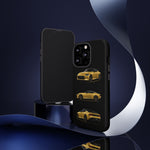 Gold Fairlady Z Classic Sports Car Tough Phone Case - 3 View