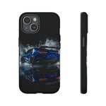 Camaro ZL1 Phone Case, Blue Track Smoke Studio Cover