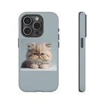Fluffy Persian Kitten phone case | Tough Cases