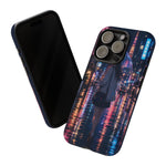 Lofi Anime Rain Street Art Tough Phone Case