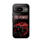 Tri-Power Classic Muscle Car GTO phone case | Retro Automotive Graphic