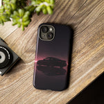 180SX Pink Horizon Silhouette Tough Phone Case