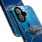 Tiger Shark Phone Case, Dappled Blue Water Tough Cover