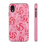 Candy Swirl Lollipop Art Tough Phone Case