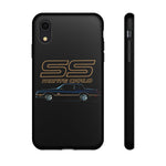 Monte Carlo SS Phone Case Black Gold Muscle Car Cover Gift Art