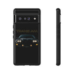 Dark 1998 Trans Am Front View Muscle Car Tough Phone Case Gift