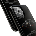Black GNX Phone Case, Three-View Muscle Car Vector Tough Cover