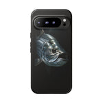 Tarpon Fishing Phone Case, Saltwater Portrait Black Cover, Gift