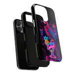 Neon Parrot Cocktails phone case | Tough Cases