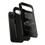SS 454 Classic Muscle Car El Camino phone case | vintage Chevy reflection