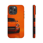 Orange 240Z Phone Case, Classic 70s JDM Sports Car Cover