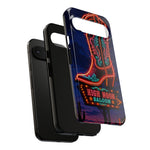Neon Cowboy Boot phone case | High Noon Saloon design