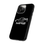 MR2 White Side Silhouette JDM Tough Phone Case Cover Gift