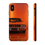 Orange Cuda Phone Case, 71 Classic Muscle Car Tough Cover
