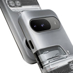 Silver 64 Impala Phone Case, Chrome Lowrider Classic Cover for Men