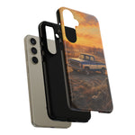 73 Chevy C10 Square body Truck Two-Tone Sunrise Tough Phone Case